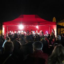 Rozsvítili strom