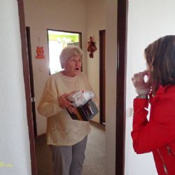 Rozdali vitamíny seniorům