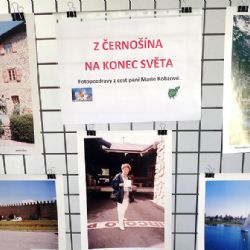 Výstava z Černošína na konec světa