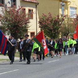 Průvod hasičů