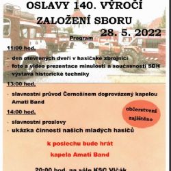 SDH připravuje oslavy!