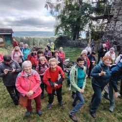 Turisté z Domažlicka se vydali na Vlčí horu!