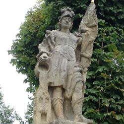 Opravili sochu sv. Floriána