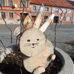Velikonoční výzdoba v Černošíně