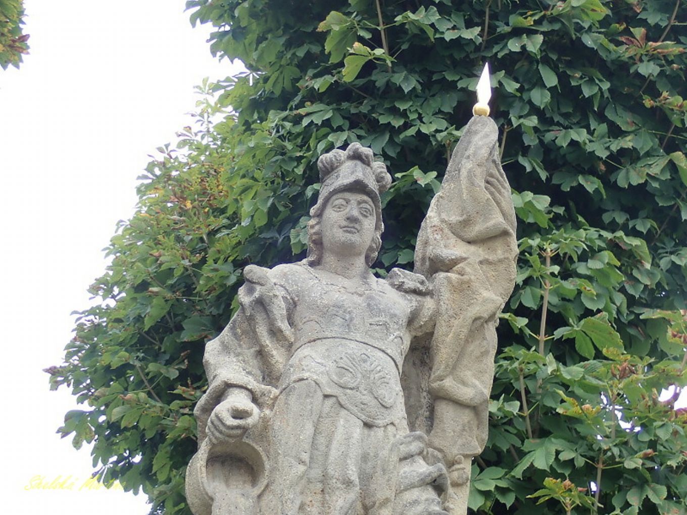 Opravili sochu sv. Floriána